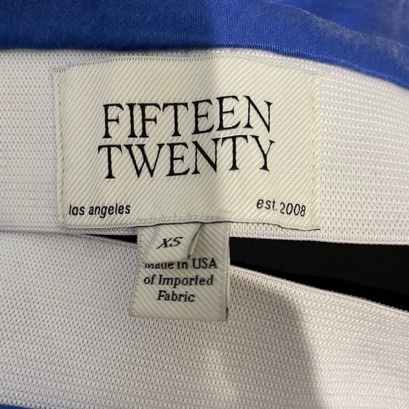 Fifteen Twenty Blue MIDI Skirt - Picture 4 of 9